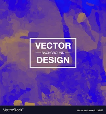 Watercolor splatter background vector image