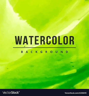 Watercolor splatter background vector image