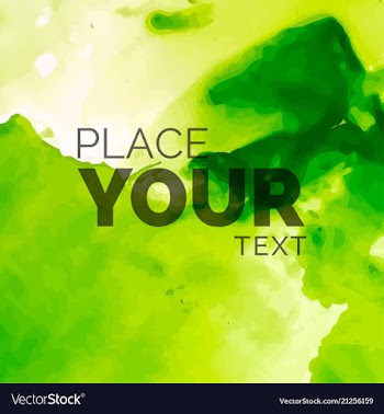 Watercolor splatter background vector image