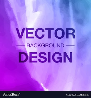 Watercolor splatter background vector image