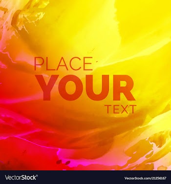 Watercolor splatter background vector image