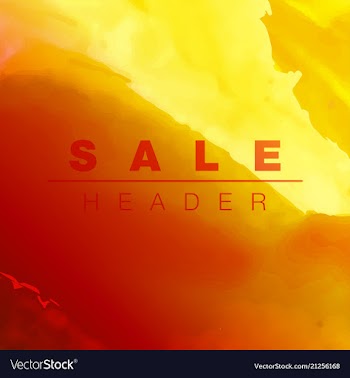 Watercolor splatter background vector image