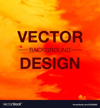 Watercolor splatter background vector image