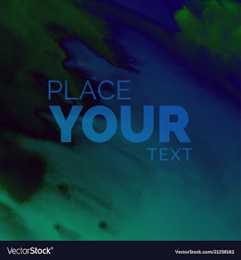 Watercolor splatter background vector image