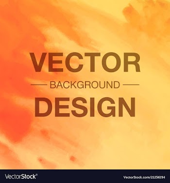 Watercolor splatter background vector image