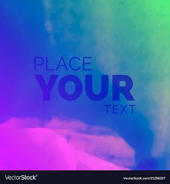Watercolor splatter background vector image
