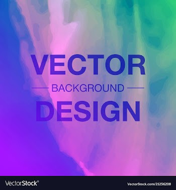 Watercolor splatter background vector image