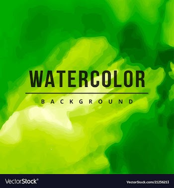 Watercolor splatter background vector image