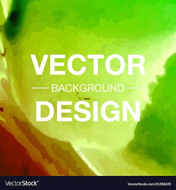 Watercolor splatter background vector image