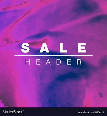 Watercolor splatter background vector image