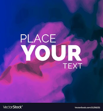 Watercolor splatter background vector image