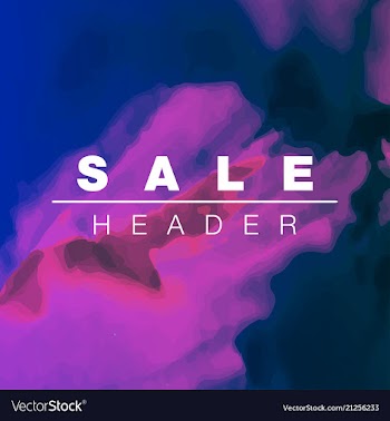 Watercolor splatter background vector image