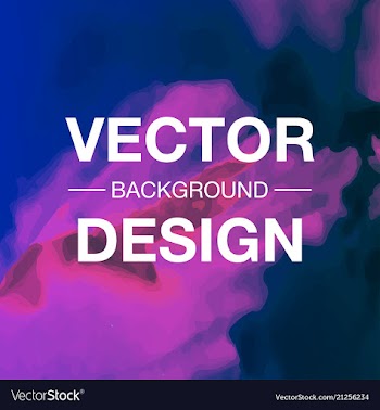 Watercolor splatter background vector image