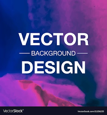Watercolor splatter background vector image