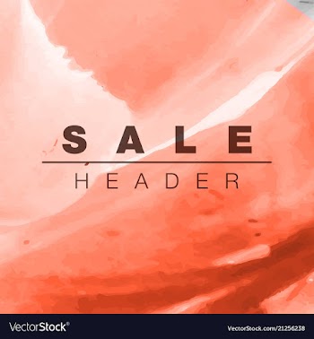 Watercolor splatter background vector image