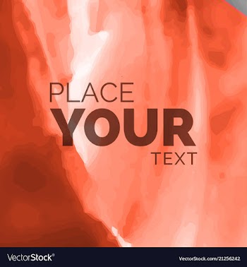 Watercolor splatter background vector image