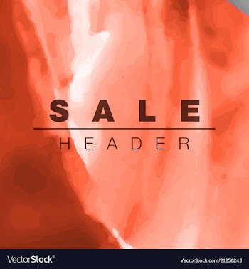 Watercolor splatter background vector image