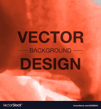Watercolor splatter background vector image