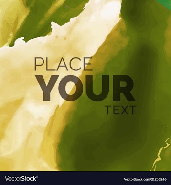 Watercolor splatter background vector image