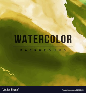 Watercolor splatter background vector image