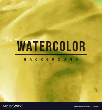 Watercolor splatter background vector image