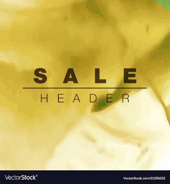 Watercolor splatter background vector image