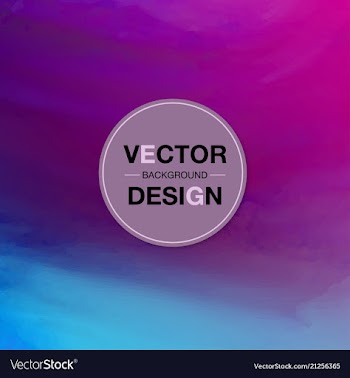 Watercolor splatter background vector image