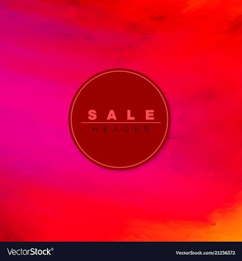 Watercolor splatter background vector image
