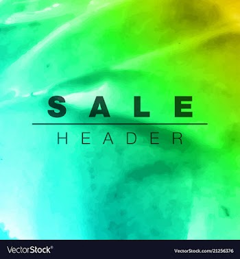 Watercolor splatter background vector image