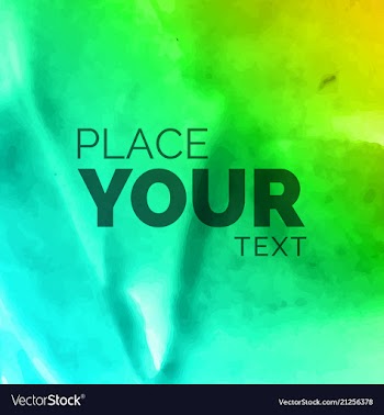 Watercolor splatter background vector image