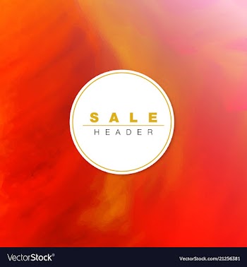 Watercolor splatter background vector image