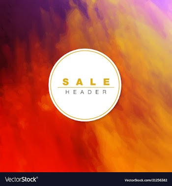 Watercolor splatter background vector image