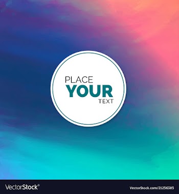Watercolor splatter background vector image
