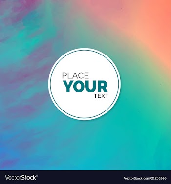 Watercolor splatter background vector image