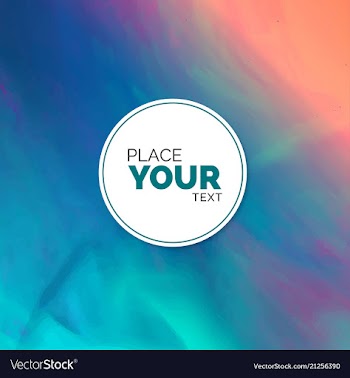 Watercolor splatter background vector image
