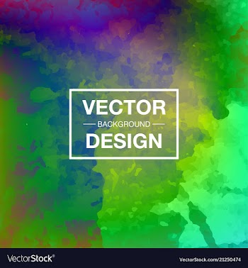 Watercolor template for your text vector image
