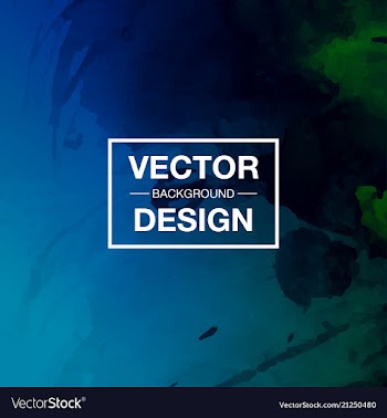 Watercolor template for your text vector image