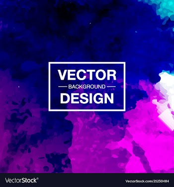 Watercolor template for your text vector image