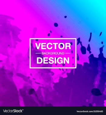 Watercolor template for your text vector image