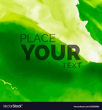 Watercolor template for your text vector image
