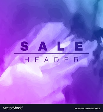 Watercolor template for your text vector image