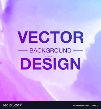 Watercolor template for your text vector image