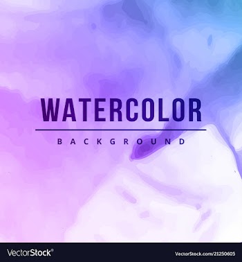 Watercolor template for your text vector image