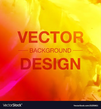 Watercolor template for your text vector image
