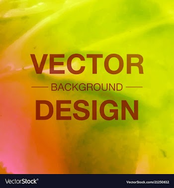 Watercolor template for your text vector image