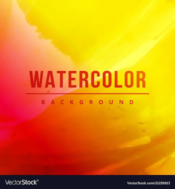 Watercolor template for your text vector image