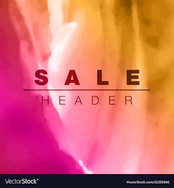 Watercolor template for your text vector image