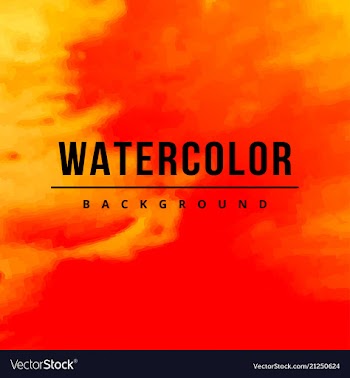 Watercolor template for your text vector image
