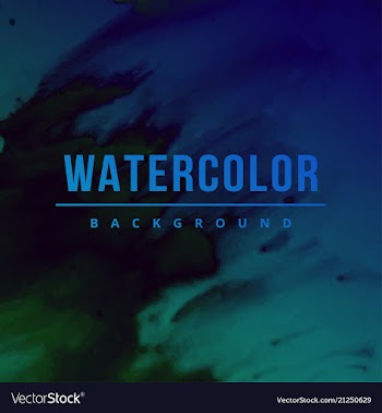 Watercolor template for your text vector image