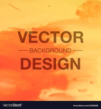 Watercolor template for your text vector image
